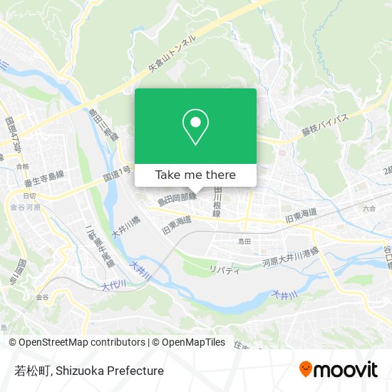 若松町 map