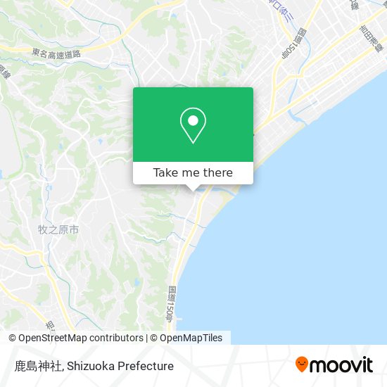 鹿島神社 map