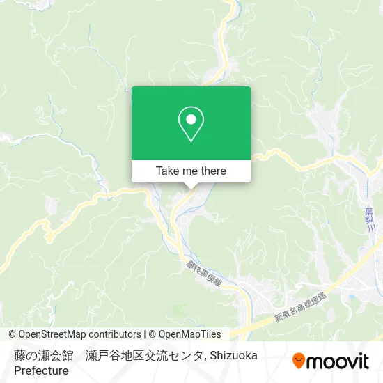 Fujinose Hall Setoya District Community Center map