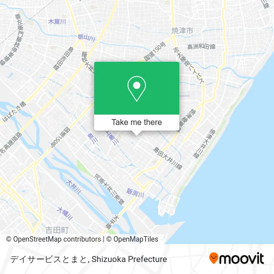 デイサービスとまと map