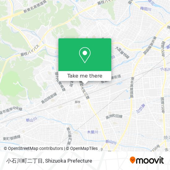 小石川町二丁目 map