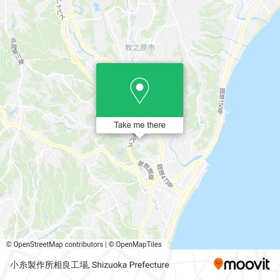 小糸製作所相良工場 map