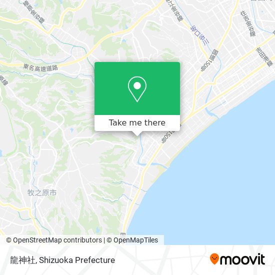 龍神社 map