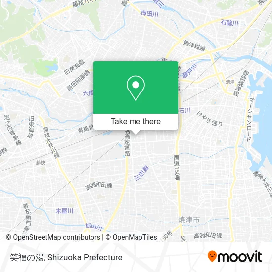 Shoufuku Hot Spring map