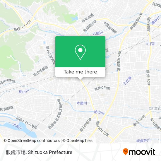 眼鏡市場 map