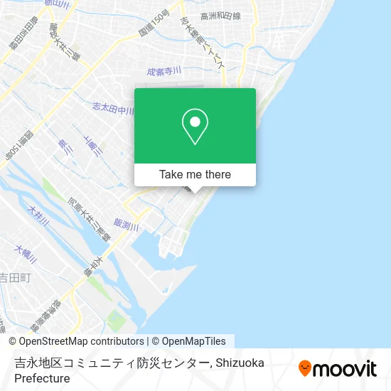 吉永地区コミュニティ防災センター map