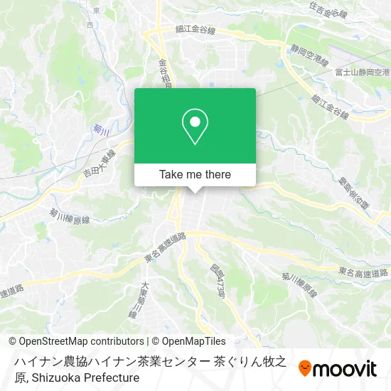 ハイナン農協ハイナン茶業センター 茶ぐりん牧之原 map