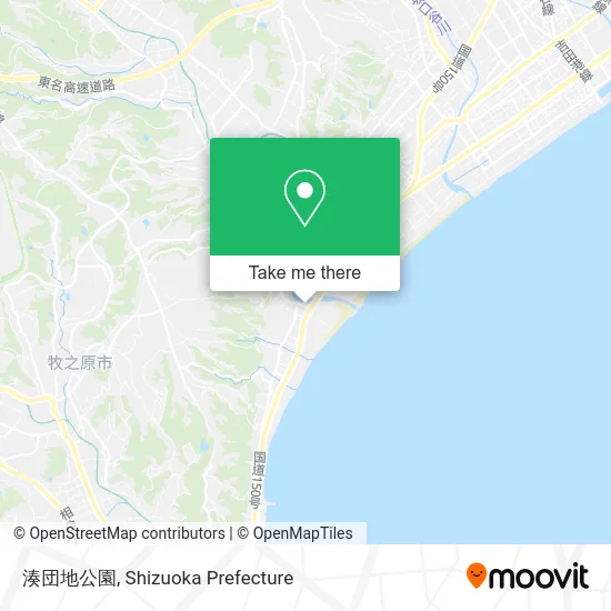 Minato Housing Complex Park map