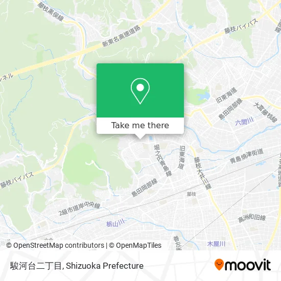 Surugadai 2-Chome map