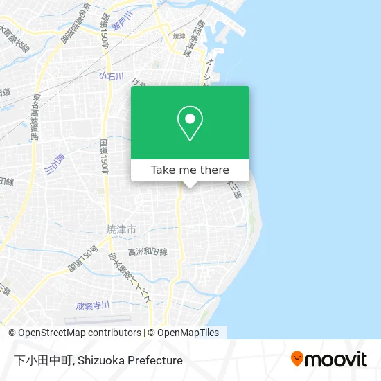 下小田中町 map