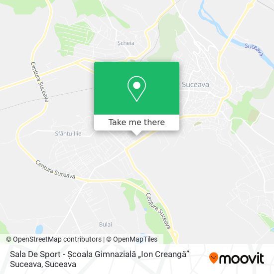 Sala De Sport - Școala Gimnazială „Ion Creangă” Suceava map