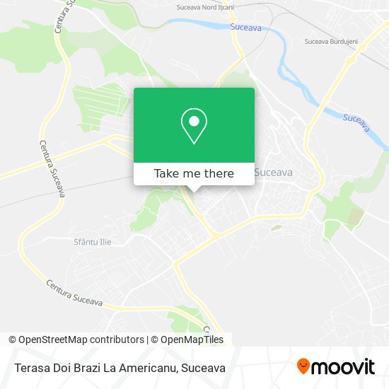 Terasa Doi Brazi La Americanu map