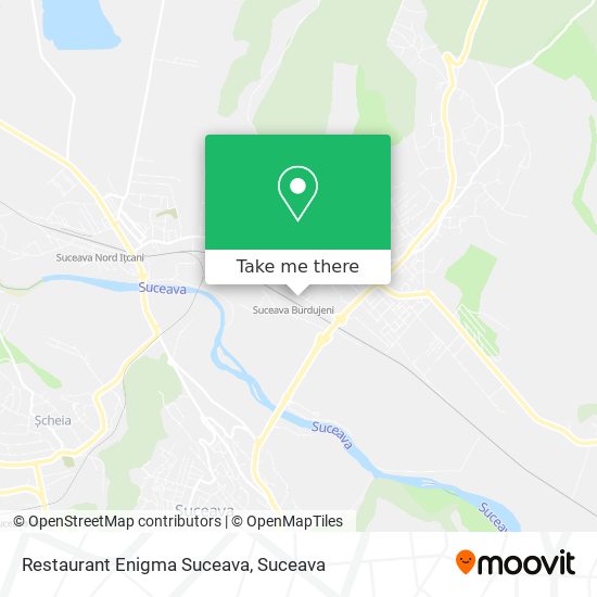 Restaurant Enigma Suceava map