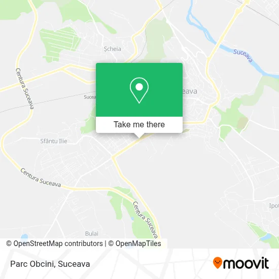 Parc Obcini map