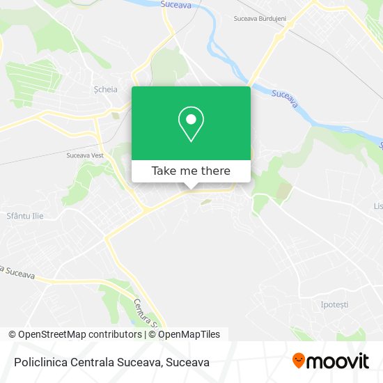 Policlinica Centrala Suceava map