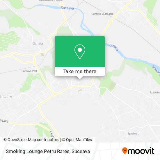 Smoking Lounge Petru Rares map