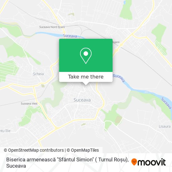 Biserica armenească "Sfântul Simion" ( Turnul Roșu) map