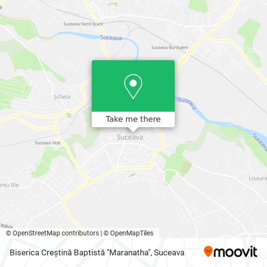 Biserica Creștină Baptistă "Maranatha" map