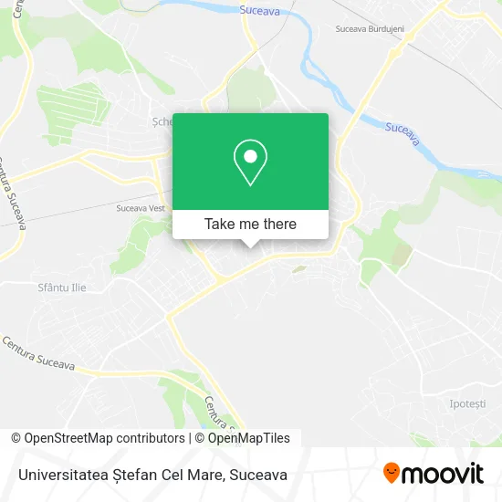 Universitatea Ștefan Cel Mare map