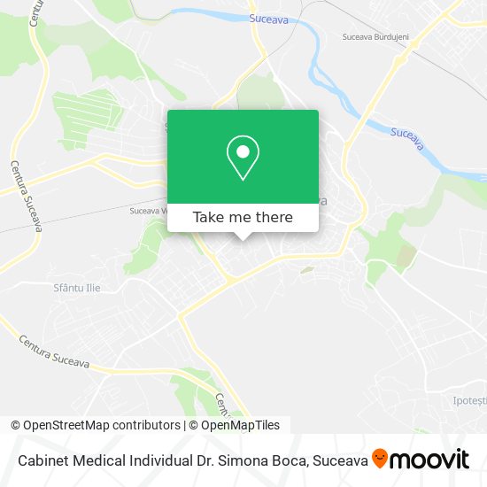 Cabinet Medical Individual Dr. Simona Boca map