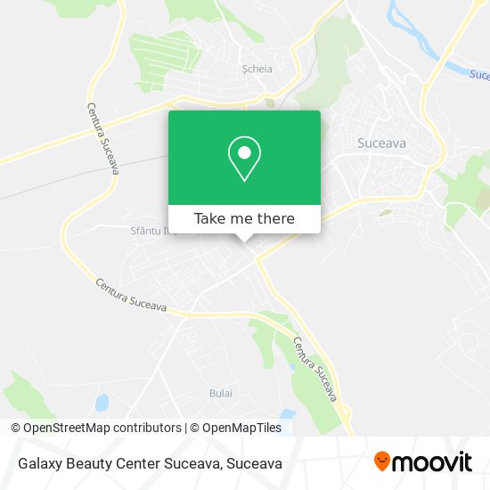 Galaxy Beauty Center Suceava map