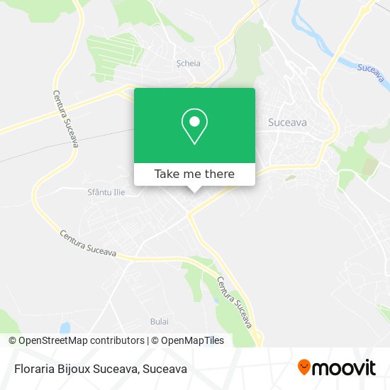 Floraria Bijoux Suceava map