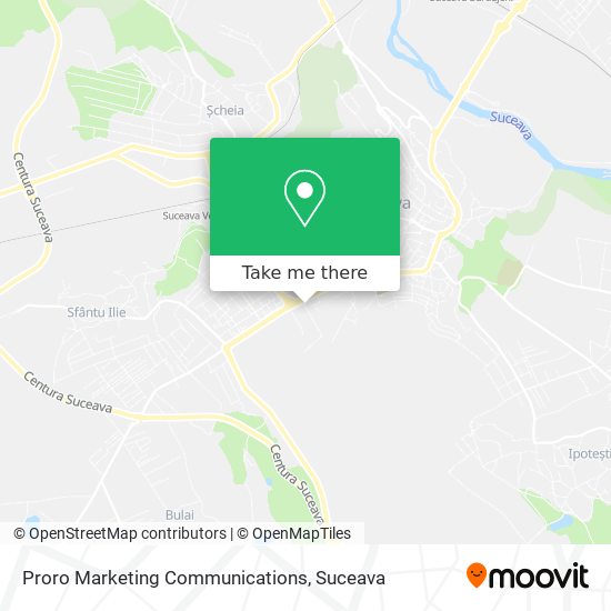 Proro Marketing Communications map