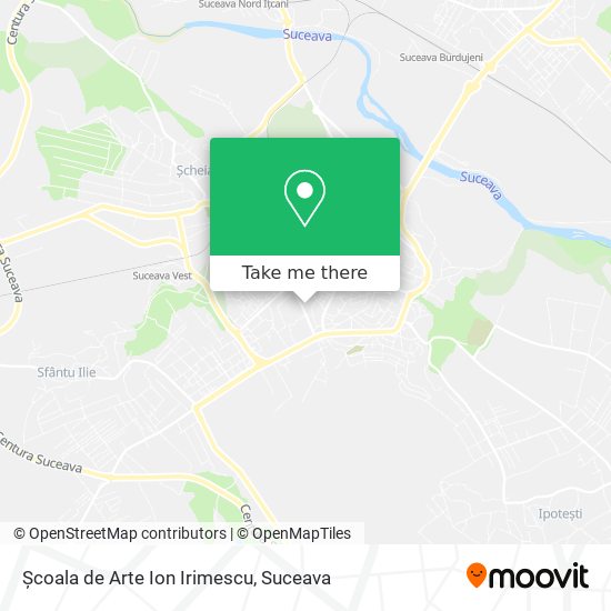 Școala de Arte Ion Irimescu map