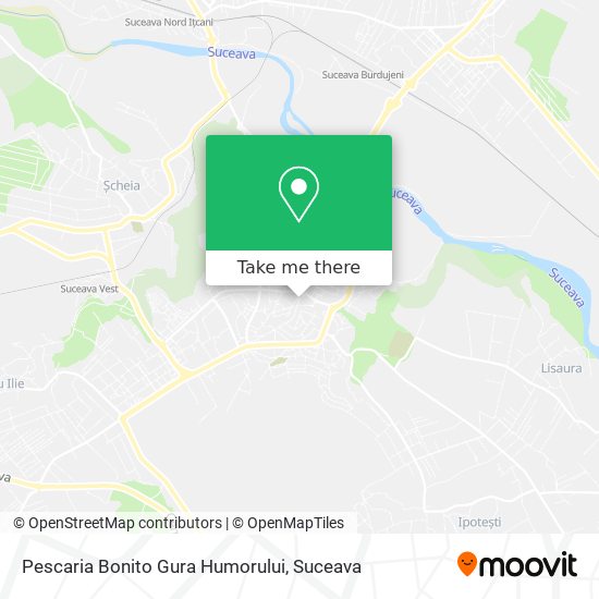 Pescaria Bonito Gura Humorului map