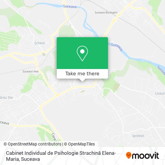 Cabinet Individual de Psihologie Strachină Elena-Maria map