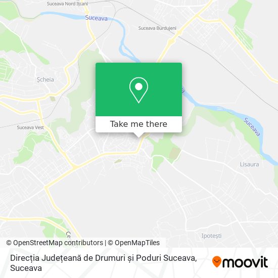 Direcția Județeană de Drumuri și Poduri Suceava map