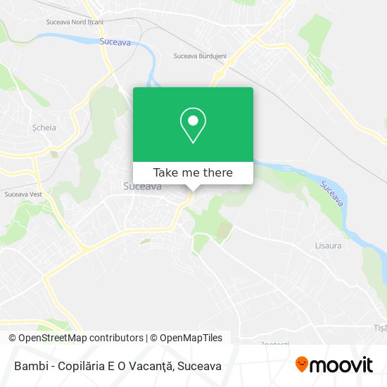 Bambi - Copilăria E O Vacanţă map