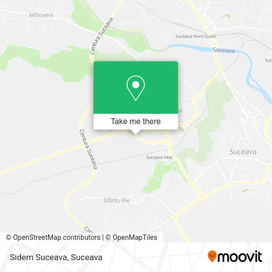 Sidem Suceava map