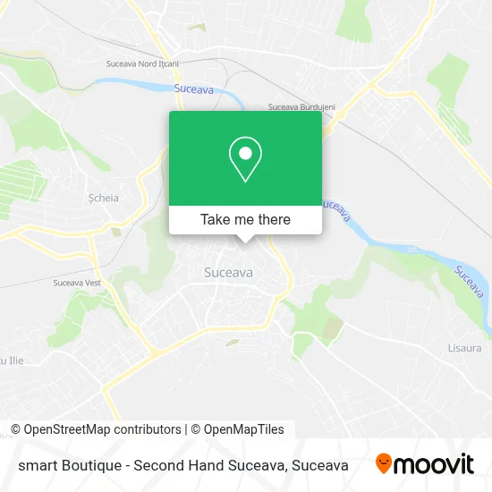 smart Boutique - Second Hand Suceava map