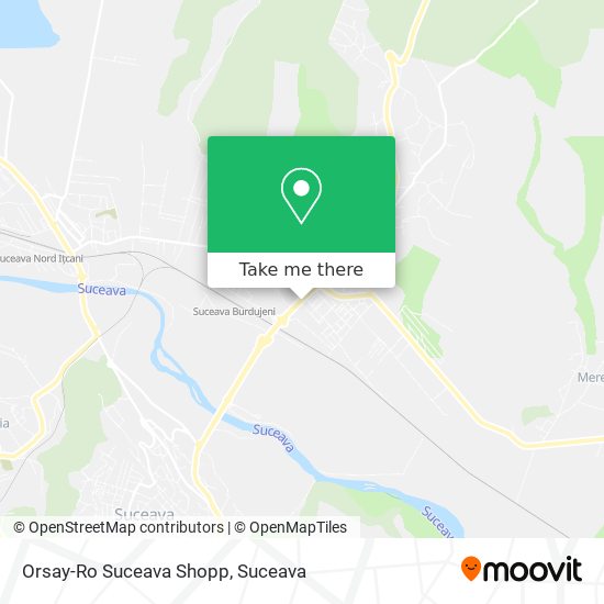 Orsay-Ro Suceava Shopp map