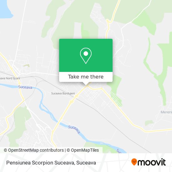 Pensiunea Scorpion Suceava map