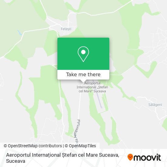 Aeroportul Internațional Ștefan cel Mare Suceava map