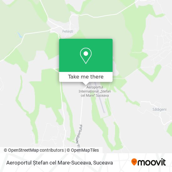 Aeroportul Ștefan cel Mare-Suceava map