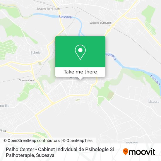 Psiho Center - Cabinet Individual de Psihologie Si Psihoterapie map
