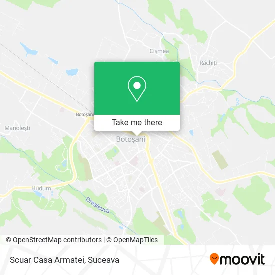 Scuar Casa Armatei map