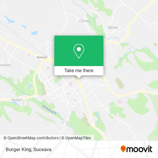 Burger King map