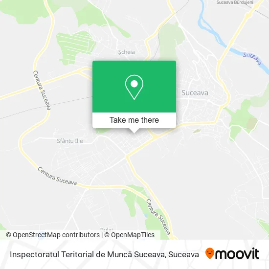 Inspectoratul Teritorial de Muncă Suceava map