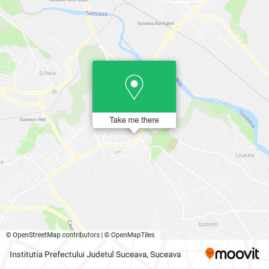Institutia Prefectului Judetul Suceava map