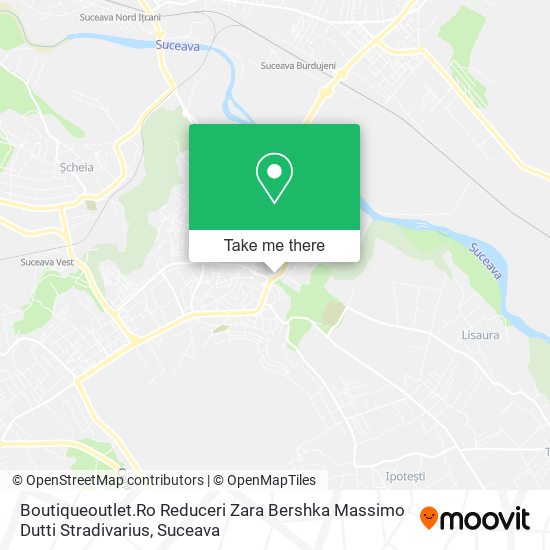 Boutiqueoutlet.Ro Reduceri Zara Bershka Massimo Dutti Stradivarius map