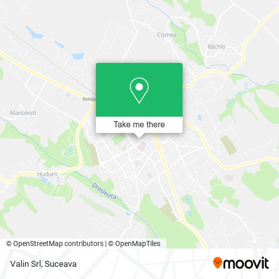 Valin Srl map