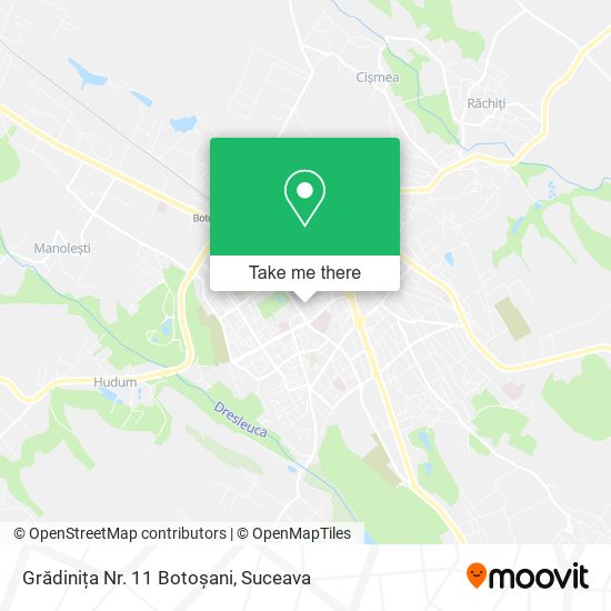Grădinița Nr. 11 Botoșani map