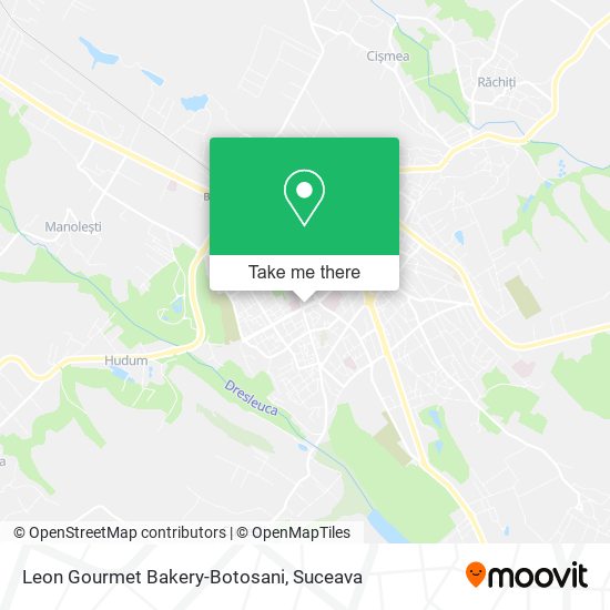 Leon Gourmet Bakery-Botosani map
