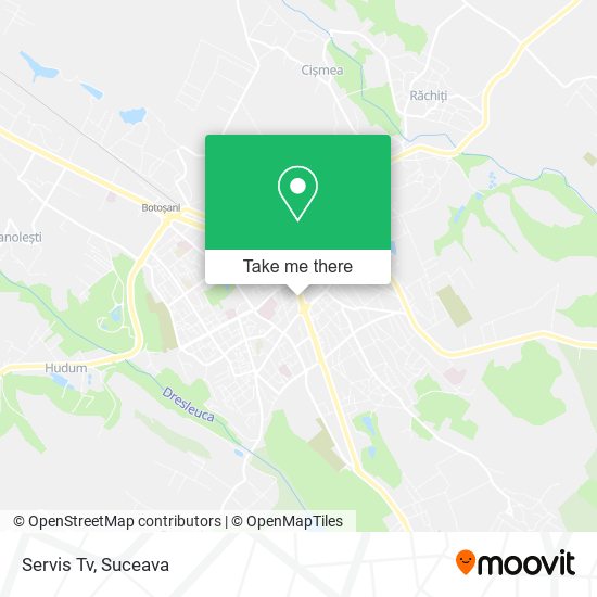 Servis Tv map