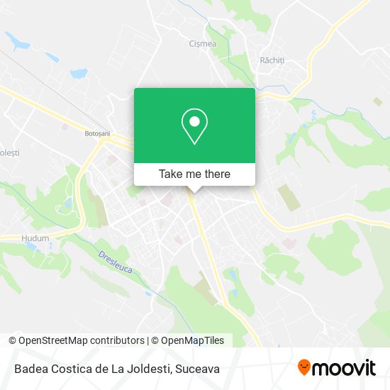 Badea Costica de La Joldesti map