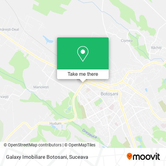 Galaxy Imobiliare Botosani map